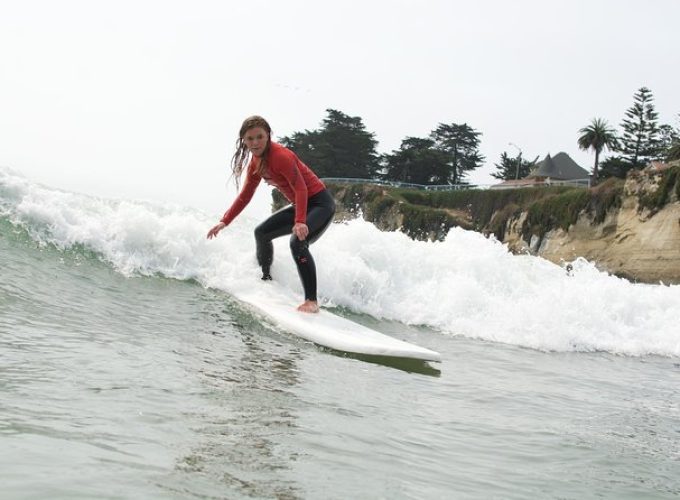 Beginner Surf Lesson in Santa Cruz