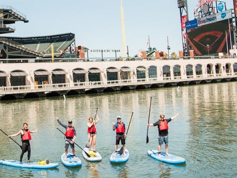 Stand-Up Paddleboarding in San Francisco's Mission Bay