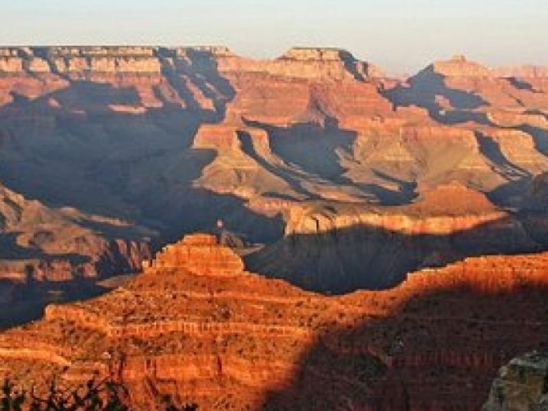 Sunset in the Grand Canyon from Sedona