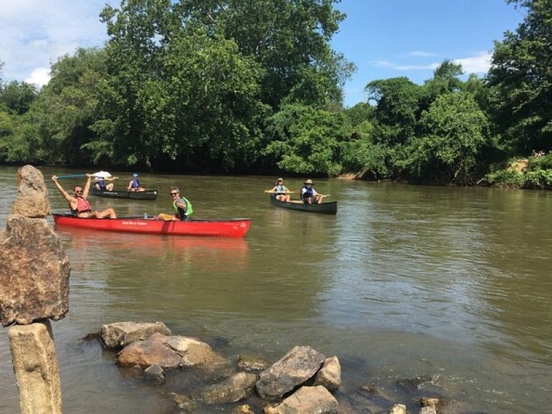 Local Craft Breweries Tour in Asheville on a Canoe