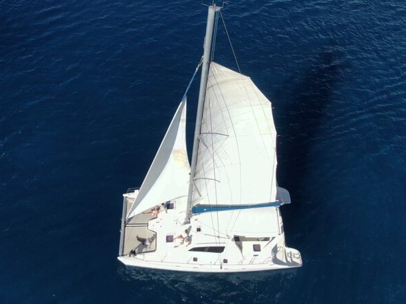 Full Day Private Catamaran Sailing and Snorkeling Charter