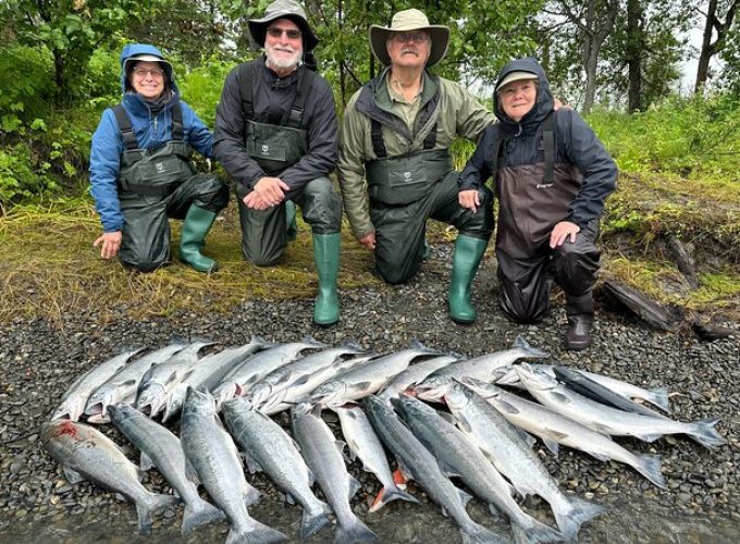 Half day Alaska Salmon Fishing on the Kenai Peninsula