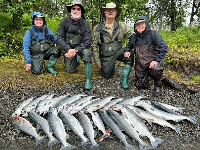 Half day Alaska Salmon Fishing on the Kenai Peninsula