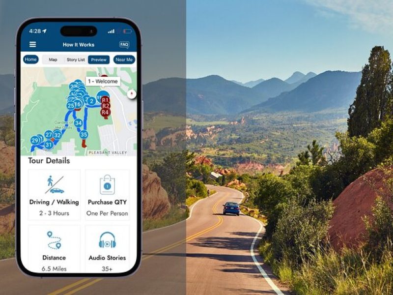 Self Guided Driving and Walking Tour in Garden of the Gods