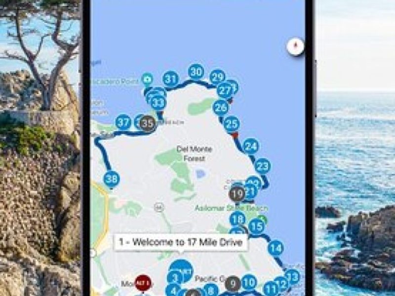 Scenic 17-Mile Drive Tour – Self Drive Audio Guide from Monterey & Carmel