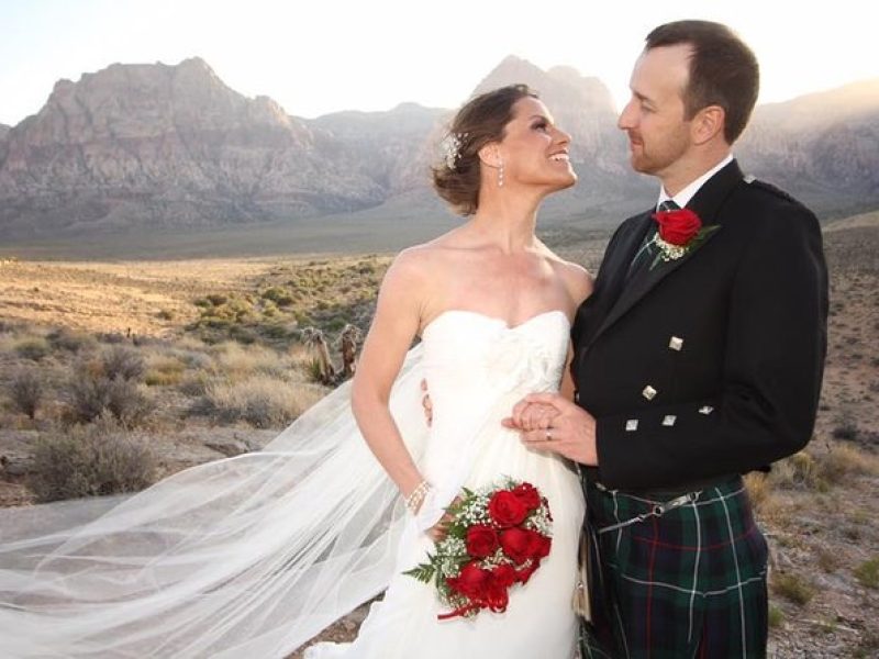 Red Rock Canyon Wedding by Private Limousine