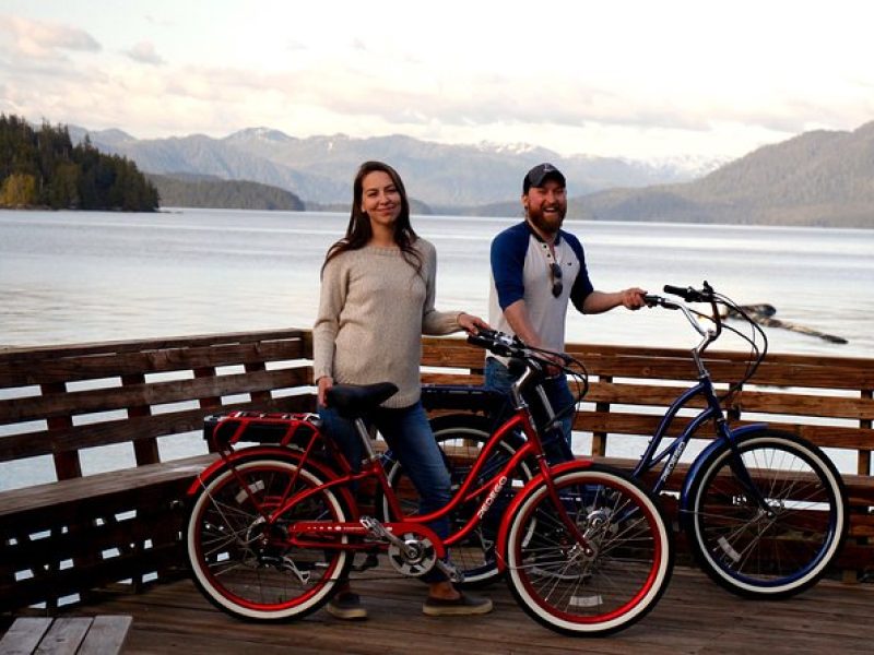 Ketchikan Electric Bike and Rain Forest Hike Ecotour