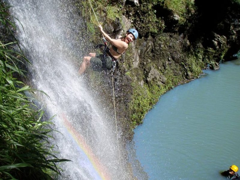 Rappel Maui Waterfalls and Rainforest Cliffs