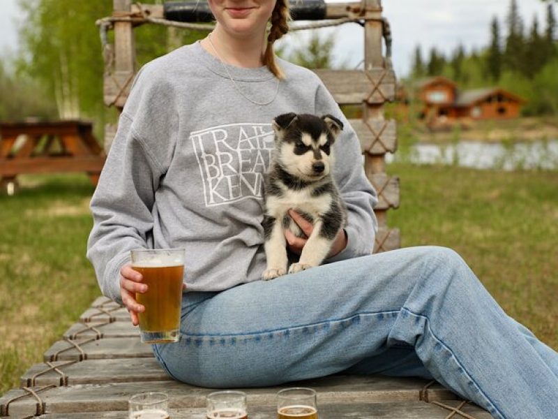 1.5-Hour Beer and Puppies Guided Experience in Fairbanks