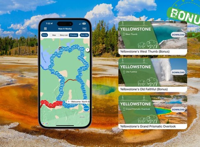 Yellowstone National Park Self-Guided Driving Audio Tour