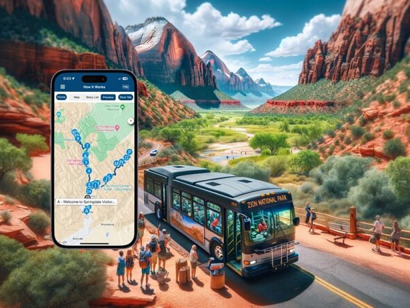 Zion National Park Self-Guided Driving & Shuttling Tour