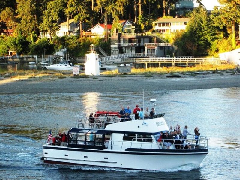 Shared 2 Hour September Sunset Cruise from Gig Harbor