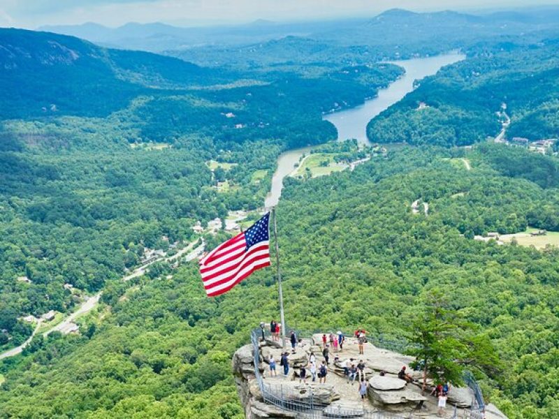 Scenic Helicopter Chimney Rock Helicopter Adventure Tour