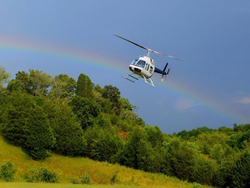 Scenic Helicopter Tour of Wears Valley, Tennessee