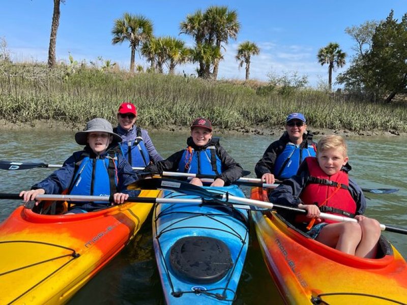 Guided Kayak Creek Adventure In Charleston