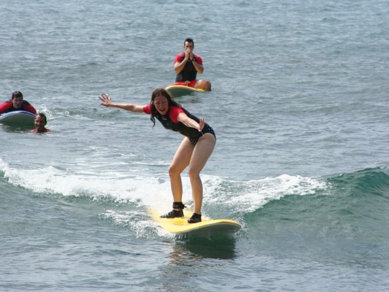 Surf Lesson in Sunny Po'ipu