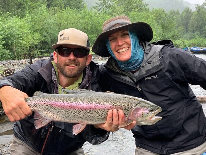 Half-Day Alaska Private Fly Fishing Trip