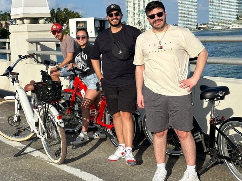 Electric Bike Tour in South Beach