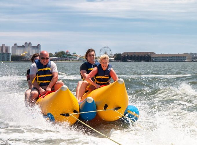 Banana Boat Rides in Ocean City, MD