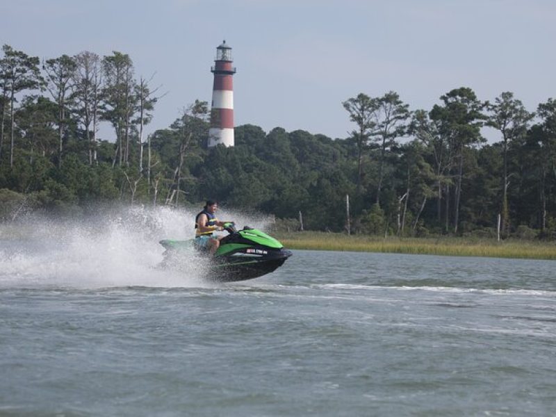 Jet Ski Guided Eco Tour in Chincoteague Island