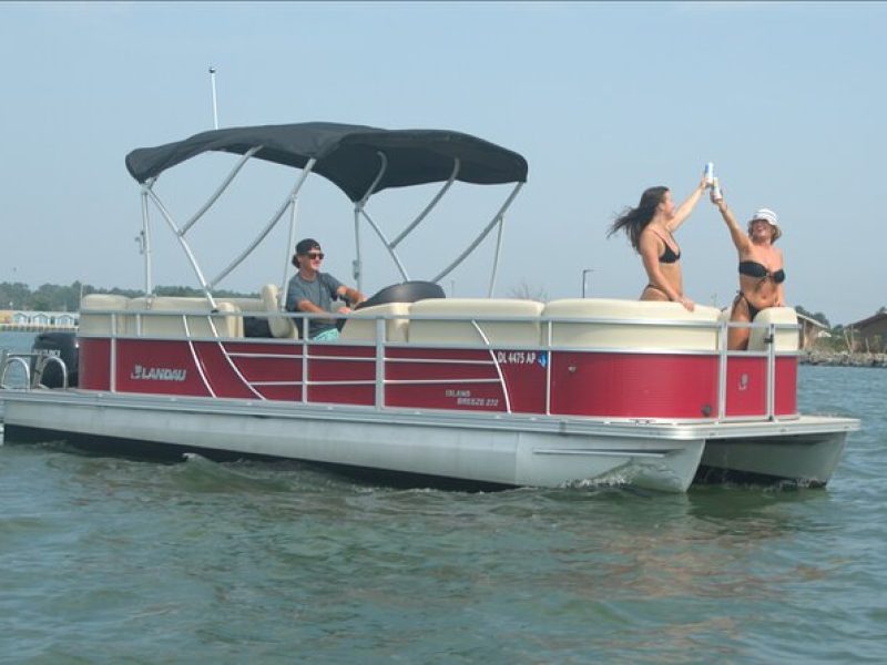 4-Hour Pontoon Boat Rental Chincoteague Island