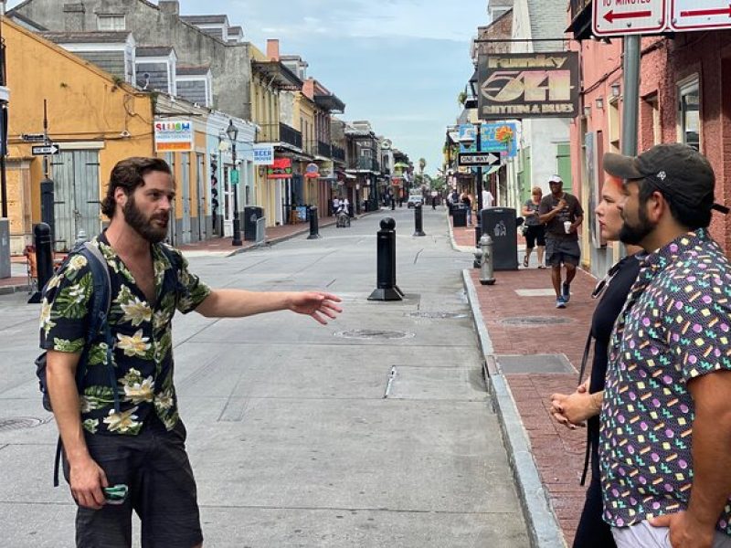 Private Guided Walking Tour of Bourbon Street