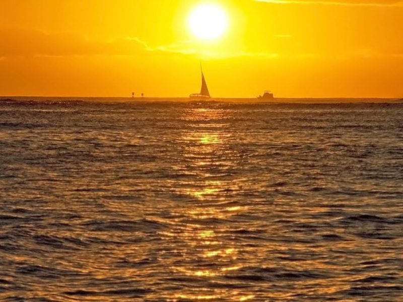 Kona-Kohala Coast Sunset Sail by Catamaran