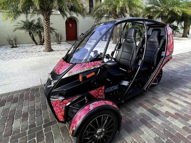 Arcimoto Electric Vehicle Adventure Rental in St. Augustine