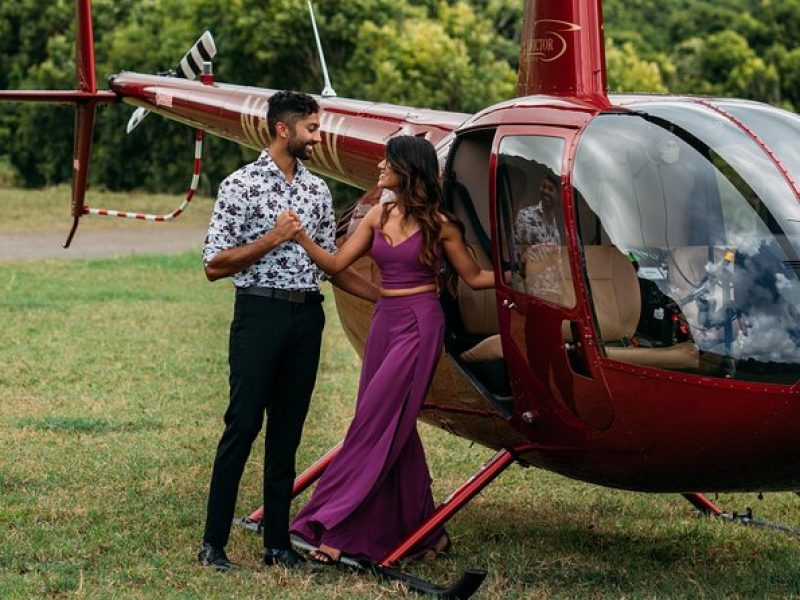 Private 45 Minute Helicopter Tour with Romantic Landing