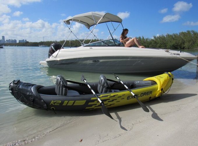 Private Kayak, Snorkeling and Fort Lauderdale boat tour