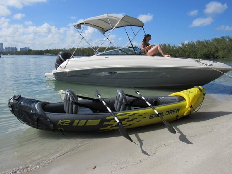 Private Kayak, Snorkeling and Fort Lauderdale boat tour