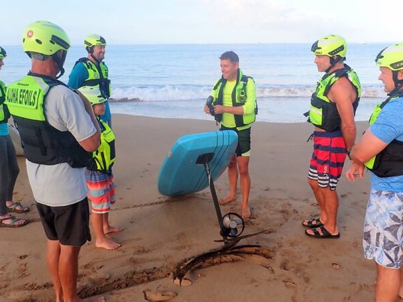 Electric Foilboard rides/lessons/sessions at Sugar Beach, Maui