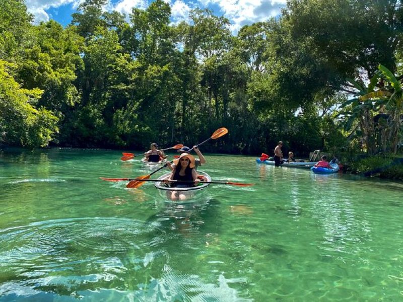 Clear Kayak Tours in Weeki Wachee