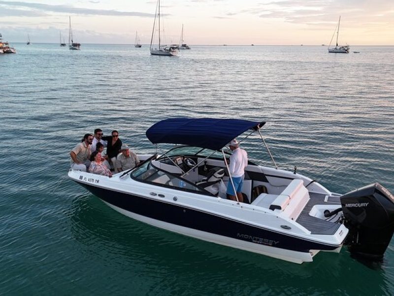 3h Miami Private Boat Tour with sandbar experience