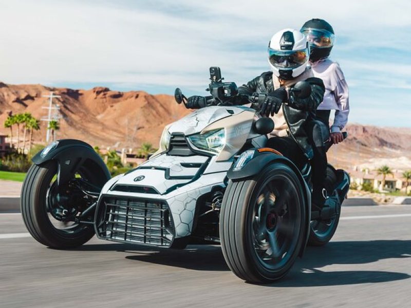 Couples Private Guided Red Rock Canyon Tour On A CanAm Trike