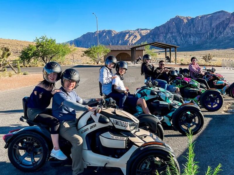 Self-Guided Red Rock Canyon CanAm Trike Tour