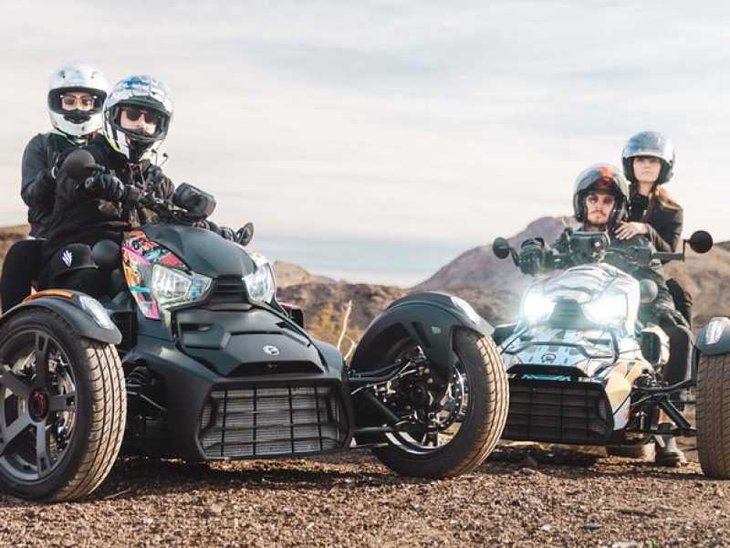 Private Guided Trike Tour on the Outskirts of Las Vegas