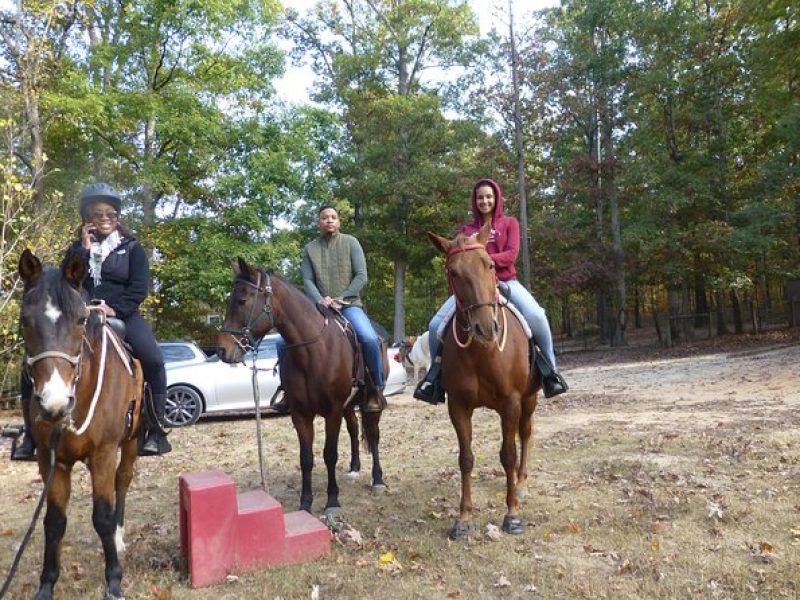 Georgia Horseback Ride with Wine Tasting