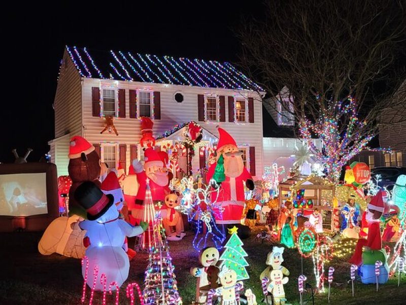 Half-Day Holiday and Tacky Lights Tour in Richmond