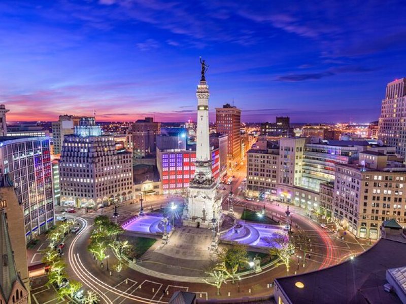 Smartphone-Guided Walking Tour of Downtown Indianapolis Sights & Stories