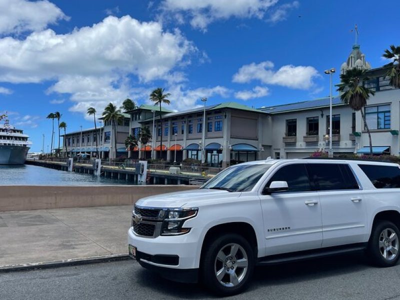 Honolulu Airport & Waikiki Hotels Private Transfer by SUV(up to 6 people)