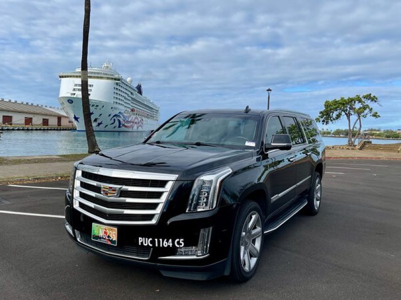 Honolulu Harbor Cruise Terminal Transfer by Luxury Vehicle