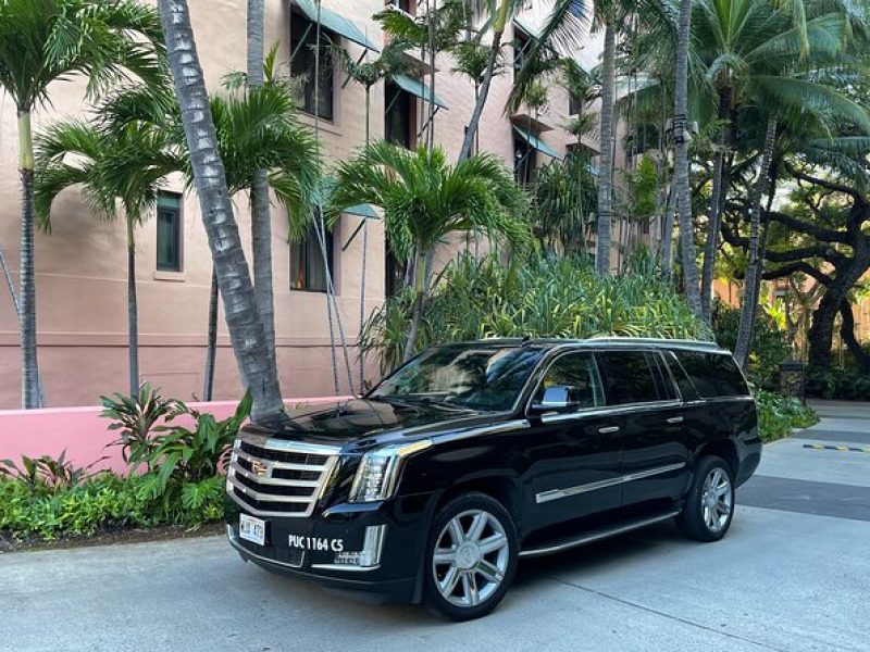 Honolulu Airport & Waikiki Hotels Private Transfer by Luxury SUV(up to 5 people)