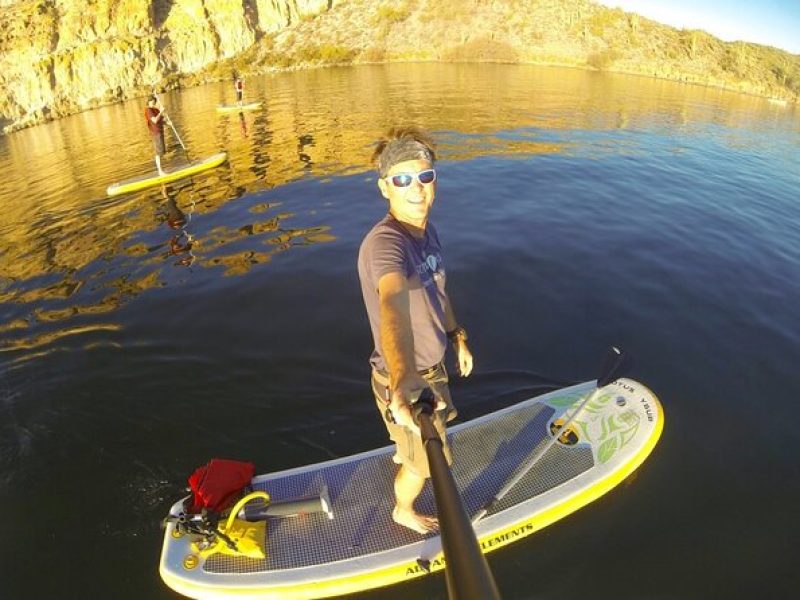 Awesome Standup Paddleboard Adventure in a Sonoran Desert Oasis