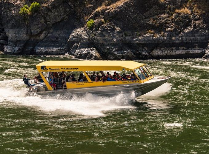 Hells Canyon Kirkwood Jet Boat Tour near Boise, Idaho