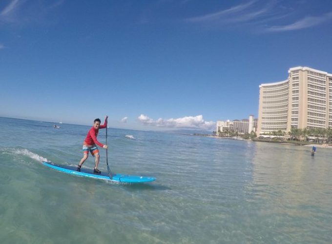 Stand Up Paddle Private Lesson (Waikiki Courtesy Shuttle)