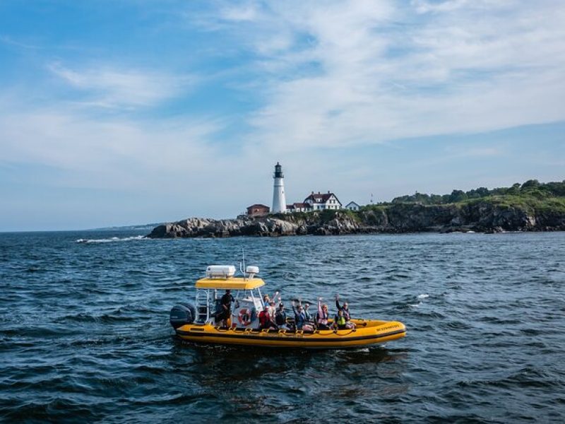 Guided RIB Boat Adventure of Casco Bay