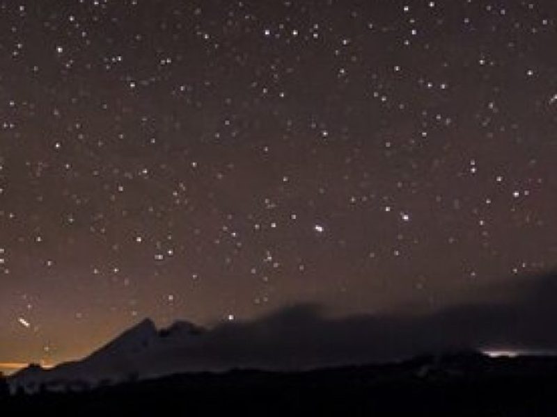 Tahoe National Forest Moonlight Snowshoe Tour Under a Starry Sky