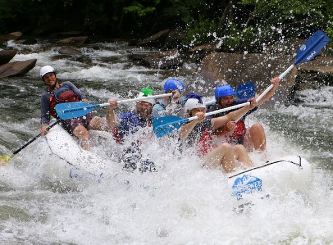 Private High Adventure Trip on the Ocoee River with snack