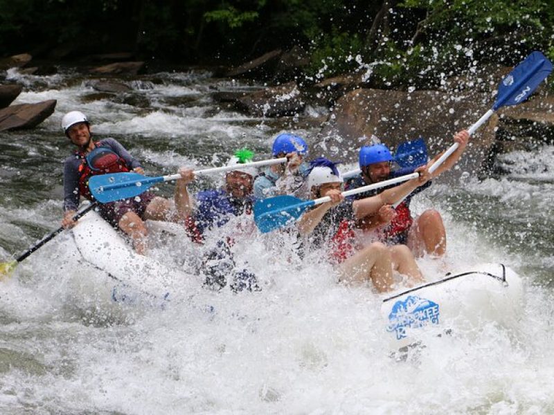 Private High Adventure Trip on the Ocoee River with snack